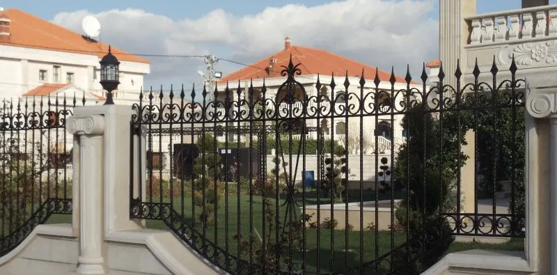 Wrought iron fence Burlington