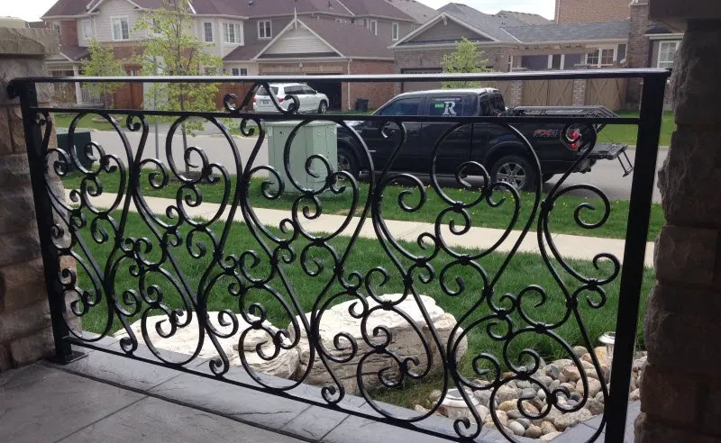 Exterior iron railings Toronto