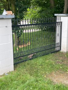 custom iron fences
